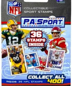 P.A. Sport - Collectible Sport Stamps NFL 36-Count Stamp Pack