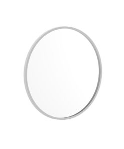 Flash Furniture - Julianne 24" Round Wall Mounted Mirror - Silver
