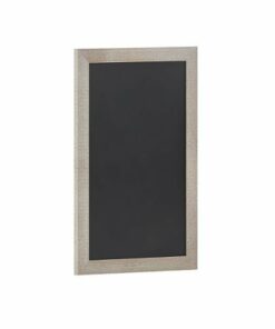 Flash Furniture - Canterbury 20"W x 0.75"D x 30"H Magnetic Wall Mounted Chalkboard - Weathered Brown