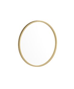 Flash Furniture - Julianne 20" Round Wall Mounted Mirror - Gold