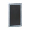 Flash Furniture - Canterbury 20"W x 0.75"D x 30"H Magnetic Wall Mounted Chalkboard - Blue