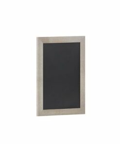 Flash Furniture - Canterbury 18"W x 0.75"D x 24"H Magnetic Wall Mounted Chalkboard - Weathered Brown