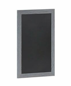 Flash Furniture - Canterbury 20"W x 0.75"D x 30"H Magnetic Wall Mounted Chalkboard - Grey