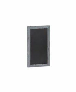 Flash Furniture - Canterbury 11"W x 0.75"D x 17"H Magnetic Wall Mounted Chalkboard - Grey