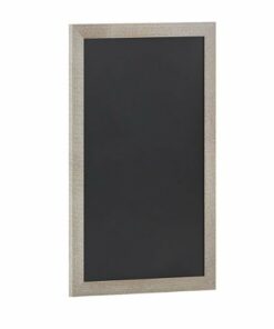 Flash Furniture - Canterbury 24"W x 0.75"D x 36"H Magnetic Wall Mounted Chalkboard - Weathered Brown
