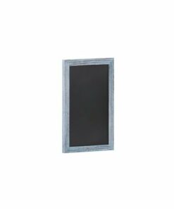 Flash Furniture - Canterbury 11"W x 0.75"D x 17"H Magnetic Wall Mounted Chalkboard - Blue