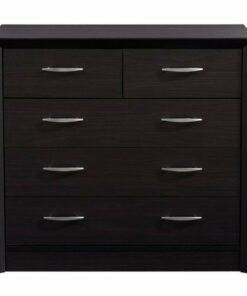 CorLiving - Newport 5 Drawer Dresser - Black