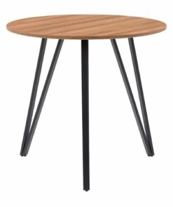 CorLiving - Lennox Iron Leg Dining Table - Brown