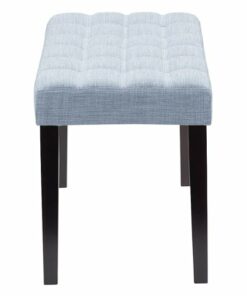 CorLiving - California Fabric Tufted  Bench - Blue