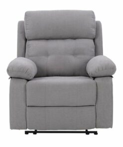 CorLiving - Oren Manual Recliner - Light Grey