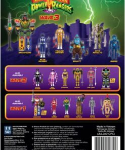 Super7 - ReAction 4.25 in Plastic Mighty Morphin Power Rangers - Dragonzord Battle Mode