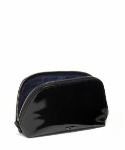 TUMI - Belden Cosmetic Pouch - Black/Patent