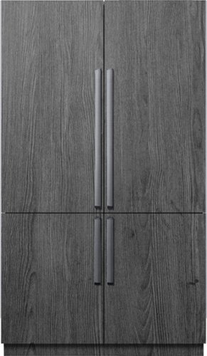 Dacor - 27.7 Cu. Ft. 4-Door Flex French Door Built-In Smart Refrigerator with Precise Cooling, Panel Ready - Custom Panel Ready
