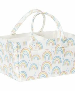 Painted Rainbow Felt Storage Caddy by Sammy & Lou