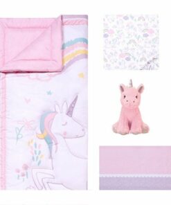 Sammy & Lou - Sweet Unicorn 4pc Crib Bedding Set