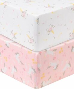 Sammy & Lou - Mystical Dreams 2pk Microfiber Fitted Crib Sheets