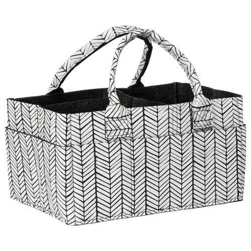 Herringbone Felt Storage Caddy by Sammy & Lou