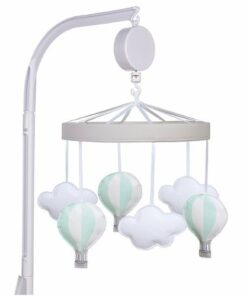 Sammy & Lou - Hot Air Balloon Musical Crib Baby Mobile
