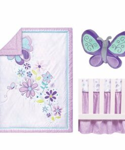 Sammy & Lou - Butterfly Meadow 4pc Crib Bedding Set