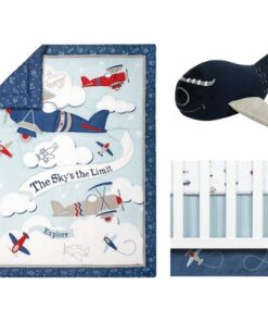 Sammy & Lou - Adventure Awaits 4pc Crib Bedding Set
