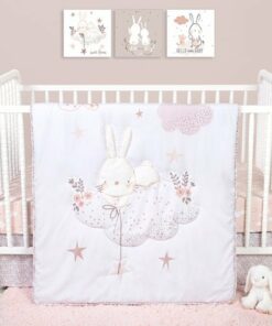 Sammy & Lou - Cottontail Cloud 4pc Crib Bedding Set