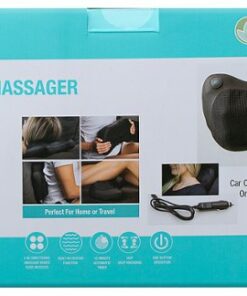 NuvoMed - Shiatsu Lumbar & Neck Massage Pillow - Black