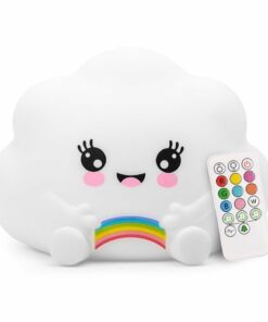 Lumipets LED Kids' Night Light Cloud Lamp with Remote - White