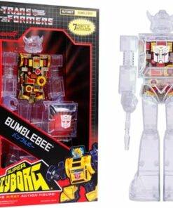 Super7 - Super Cyborg 11 in Plastic Transformers - Bumblebee G1 Clear
