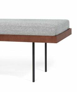 Burrow - Carta Hardwood Bench - Walnut 0