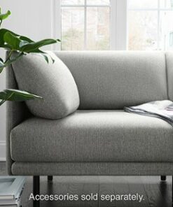 Burrow - Contemporary Range 4-Seat Sofa - Heather Charcoal 0
