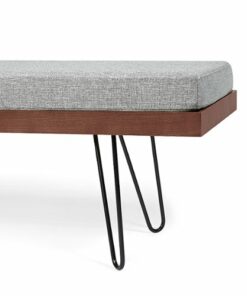 Burrow - Carta Hardwood Bench - Walnut 1