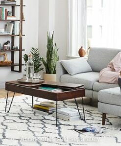 Burrow - Ridge Rug  8' x 10' - Cream & Gray