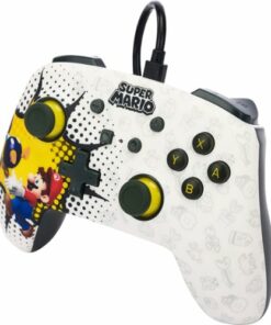 PowerA - Enhanced Wired Controller for Nintendo Switch - Bob-omb Blast