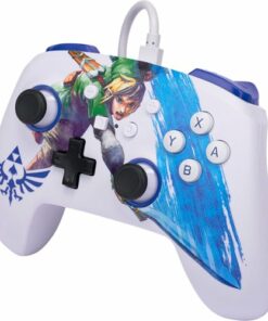 PowerA - Enhanced Wired Controller for Nintendo Switch - Master Sword Attack