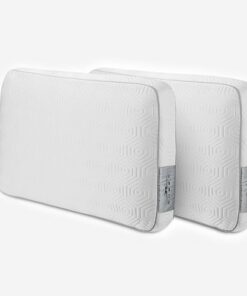 SHEEX Elevated Performance Cooling Memory Foam Pillow - Queen - Bright White