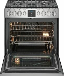 Frigidaire - Professional 5.6 Cu. Ft. Freestanding Gas True Convection Range - Stainless steel