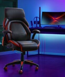 Dormeo - Vantage OCTAspring Bonded Leather Gaming Chair - Red