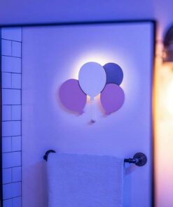 LumiPets - LumiDreams Wall Light - Kid's Decor Nightlight Balloons - White