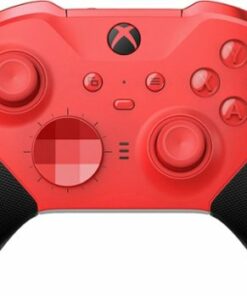 Microsoft - Elite Series 2 Core Wireless Controller for Xbox Series X, Xbox Series S, Xbox One, and Windows PCs - Red