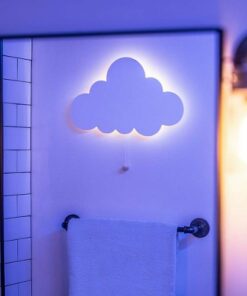 LumiPets - LumiDreams Wall Light - Kid's Decor Nightlight Cloud - White