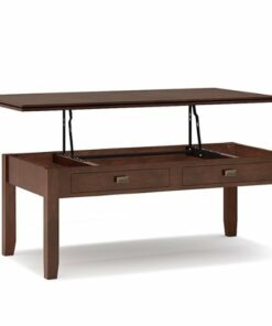 Simpli Home - Artisan Lift Top Coffee Table - Russet Brown