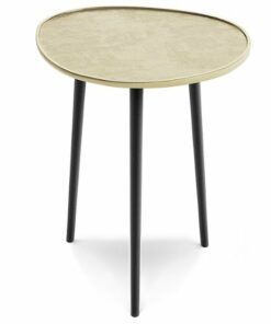 Simpli Home - Tanner Metal Side Table - Gold