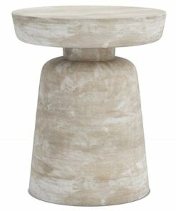 Simpli Home - Robbie Accent Table - Distressed White Wash