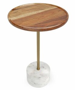 Simpli Home - Becker  Side Table - Natural