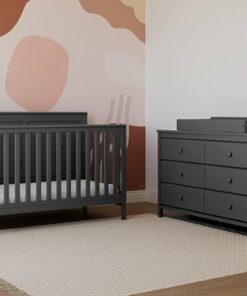 Storkcraft - Alpine 6-Drawer Double Dresser - Gray