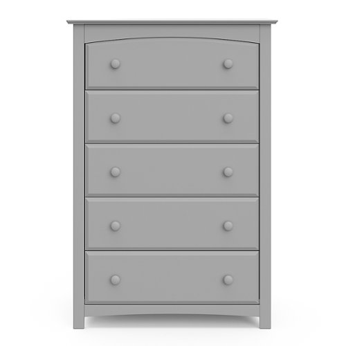 Storkcraft - Kenton 5-Drawer Dresser - Pebble Gray