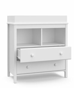 Storkcraft - Alpine 2 Drawer Changing Table Chest - White