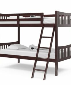 Storkcraft - Caribou Solid Hardwood Twin Bunk Bed - Espresso