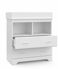 Storkcraft - Brookside 2 Drawer Changing Chest - White