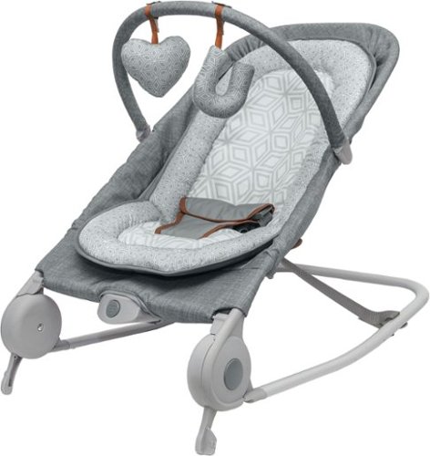 Summer Infant - Summer 2-in-1 Bouncer & Rocker Duo - Heather Gray